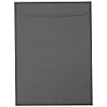 JAM Paper® Open-End 10" x 13" Catalog Envelopes, Gummed Closure, Dark Gray, Pack Of 10 1 thumbnail image