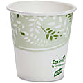 Dixie EcoSmart Viridian Paper Hot Cups - 10 fl oz - 1000 / Carton - Polylactic Acid (PLA) - Hot Drink, Beverage