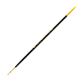 Silver Brush Renaissance Series Long-Handle Paint Brush 7102, Size 0, Bright Bristle, Sable Hair, Multicolor 1 thumbnail image