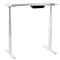 Mount-It! MI-7930 Electric 43"W Standing Desk Frame With LED Touch Control, White