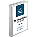 Business Source Round-ring View Binder - 1" Binder Capacity - Letter - 8 1/2"x11" Sheet Size - 225 Sheet Capacity - 09953 1 thumbnail image
