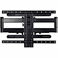 Sanus Full Motion TV Wall Mount - Adjustable Outdoor TV Wall Mount - For 40-85" TVs - Height Adjustable - 40" to 85" Screen Support - 120 lb Load Capacity - 100 x 100, 600 x 400 - VESA Mount Compatible