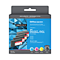 Office  Depot®  Remanufactured  Black  And Cyan, Magenta, Yellow High-Yield Ink Cartridge Replacement  - ODHP950XLK951CMY 1 thumbnail image