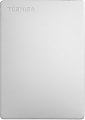 Toshiba Canvio Slim Portable External Hard Drive, 2TB, Silver 1 thumbnail image