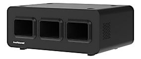 Luxor EdgePower 3-Bay Battery Charger, Black, KBEP-BASE3 1 thumbnail image
