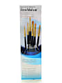 Princeton Real Value Paint Brush Set Series 9137, Round Bristle, Synthetic, Blue, Set Of 6 1 thumbnail image