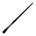 Silver Brush Ruby Satin Series Long-Handle Paint Brush 2502, Size 12, Bright Bristle, Synthetic, Green 1 thumbnail image