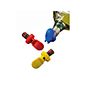 American Metalcraft Bottle Stoppers, Assorted Colors, Pack Of 3 Stoppers 1 thumbnail image