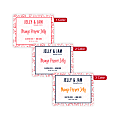 Custom Printed Outdoor Weatherproof 1-, 2- Or 3-Color Labels And Stickers, 2" x 2-1/2" Rectangle, Box Of 250 Labels