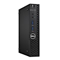 Dell OptiPlex 3000 3050 Desktop Computer - Core i5 i5-7500T - 4 GB RAM - 128 GB SSD - Micro PC - Windows 10 Pro 64-bit - English Keyboard - Wireless LAN 1 thumbnail image