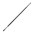 Silver Brush Ruby Satin Series Long-Handle Paint Brush 2502, Size 2, Bright Bristle, Synthetic, Green 1 thumbnail image