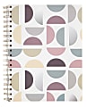 TUL® Spiral-Bound Notebook, 7-1/2" x 10", 1 Subject, Narrow Ruled, 80 Sheets, Circles