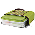 Rachael Ray Universal Thermal Carrier, 5 1/2"H x 17"W x 11 1/2"D, Brown/Green