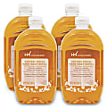 Highmark® Antibacterial Liquid Hand Soap, Clean Scent, 50 Oz Refill Bottle, Orange, Case Of 4 Bottles