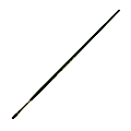 Silver Brush Ruby Satin Series Long-Handle Paint Brush 2503, Size 2, Filbert Bristle, Synthetic, Green 1 thumbnail image