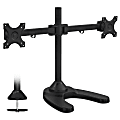 Mount-It! Freestanding Dual Monitor Desk Mount, Black, MI-781