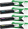 Lexmark™ C3210 Black; Cyan; Magenta; Yellow Return Program Toner Cartridges, Pack Of 4, C3210C0/C3210K0/C3210M0/C3210Y0