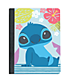 Innovative Designs Licensed Composition Notebook, 7-1/2” x 9-3/4”, Single Subject, Wide Ruled, 100 Sheets, Lilo & Stitch