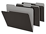 Office Depot® Brand File Folders, 1/3 Cut, Letter Size, Black, Box Of 100 Folders 1 thumbnail image