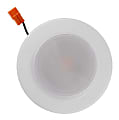 Euri 4" Round LED Trim Kit/ Recessed Downlight, 910 Lumen, 13 Watt, 2700K/ Warm White, 1 Each 