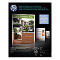 HP Premium Presentation Inkjet Paper, Matte, White, 8 1/2" x 11", Pack Of 150 Sheets, 32 Lb, 98 Brightness