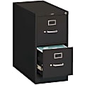 HON® 310 26-1/2"D Vertical 2-Drawer Legal-Size File Cabinet, Black 1 thumbnail image