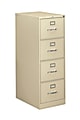 HON® 310 26-1/2"D Vertical 4-Drawer Legal-Size File Cabinet, Putty