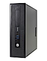 HP EliteDesk 800 G1 Refurbished Desktop PC, 4th Gen Intel® Core™ i5, 8GB Memory, 500GB Hard Drive, Windows® 10 Professional