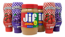 Smucker's Peanut Butter And Jelly Bundle, Pack Of 6 Jars 1 thumbnail image