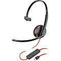 Plantronics® Blackwire C3210 Headset, Black/Red 1 thumbnail image