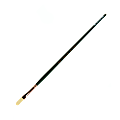 Silver Brush Grand Prix Paint Brush Series 1003, Size 4, Filbert, Hog Hair, Green 1 thumbnail image