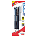Pentel® Twist-Erase® III Mechanical Pencils, 0.9mm, #2 Lead, Assorted Barrel Colors, Pack Of 2