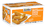Farm Rich Breaded Mozzarella Sticks, 3-Lb Bag, Box Of 2 Bags 1 thumbnail image
