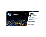 HP 212A Black Toner Cartridge, W2120A