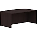 Lorell® 72"W Bow-Front Computer Desk Shell, Espresso 1 thumbnail image