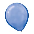 Amscan Pearlized Latex Balloons, 12", Royal Blue, Pack Of 72 Balloons, Set Of 2 Packs