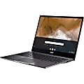 Acer CP713-2W CP713-2W-527V 13.5" Touchscreen 2 in 1 Chromebook - 2K - 2256 x 1504 - Intel Core i5 (10th Gen) i5-10310U Quad-core (4 Core) 1.70 GHz - 16 GB RAM - 256 GB SSD - Steel Gray - Chrome OS - Intel UHD Graphics 1 thumbnail image