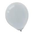 Amscan Pearlized Latex Balloons, 12", Silver, Pack Of 72 Balloons, Set Of 2 Packs 1 thumbnail image