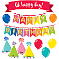 Schoolgirl Style Mini Bulletin Board Set, Just Teach Happy Birthday, Preschool - Grade 5 1 thumbnail image
