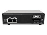 Tripp Lite 8-Port Console Server Cellular Gateway Dual GB NIC & SIM, 4G LTE - Console server - 8 ports - 1GbE, RS-232 - AT&T, Rogers, Telus - TAA Compliant