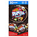 Meiji Hello Panda Chocolate Creme Filled Cookies 0.75oz Bags, Box of  30