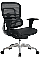 WorkPro® 12000 Series Ergonomic Mesh/Mesh Mid-Back Chair, Black/Black, BIFMA Compliant