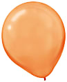Amscan Latex Balloons, 12", Orange, 15 Balloons Per Pack, Set Of 4 Packs