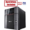 Buffalo TeraStation 6400DN 16TB (2 x 8TB) Desktop NAS Hard Drives Included + Snapshot - Intel Atom C3538 2.10 GHz - 4 x HDD Supported - 2 x HDD Installed - 16 TB Installed HDD Capacity - 8 GB RAM - Serial ATA/600 Controller 1 thumbnail image