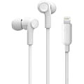 Belkin Wired Earbuds with Lightning Connector, White