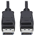 Eaton Tripp Lite Series DisplayPort 1.4 Cable with Latching Connectors, 8K (M/M), Black, 6 ft. (1.8m) 1 thumbnail image