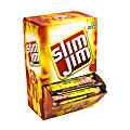 Slim Jim Snack-Sized Smoked Meat Sticks, 0.28 Oz, Box Of 120 Sticks 1 thumbnail image