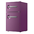 Frigidaire® 3.1-cu. ft 2-Door Retro Bar Refrigerator with Side Bottle Opener, Plum, EFR925-PLUM 1 thumbnail image