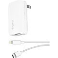 Belkin BOOST↑CHARGE USB-C + USB-A Wall Charger 30W + USB-C to Lightning Cable - 30 W - 5 V DC/6 A Output 1 thumbnail image