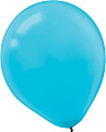Amscan Glossy Latex Balloons, 9", Caribbean Blue, 20 Balloons Per Pack, Set Of 4 Packs 1 thumbnail image